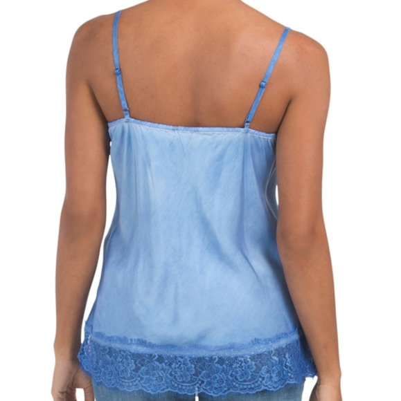 New RAYON Italian romantic lacy cami top by WI & CO J186 - Picture 10 of 10